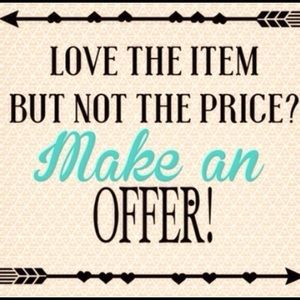 Love an item, make an offer. Everything must go!